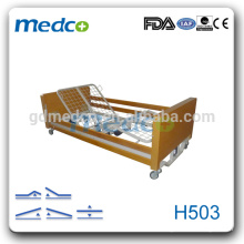 Деревянная регулируемая электрическая кровать для ухода за пожилыми людьми / дешевая H503